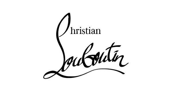 Black script text reading 'hristian Louboutin' on a plain white background.