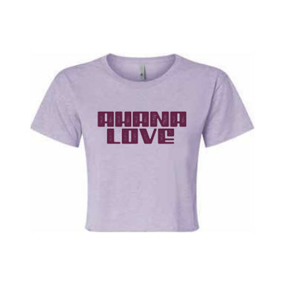 Ahana Love Crop Top - Lavender