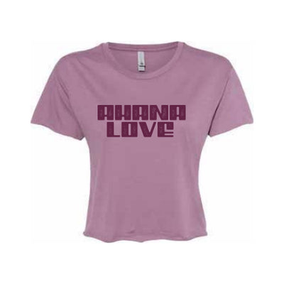 Ahana Love Crop Top - Shiraz